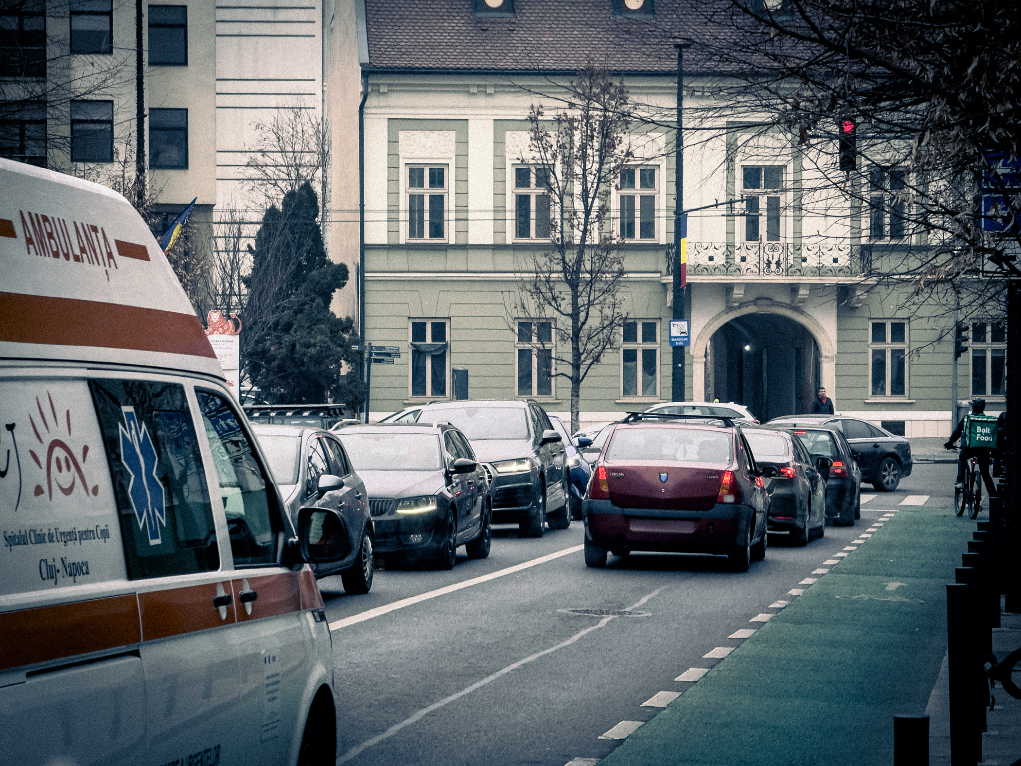 Traffic in Cluj-Napoca Traffic in Cluj-Napoca
