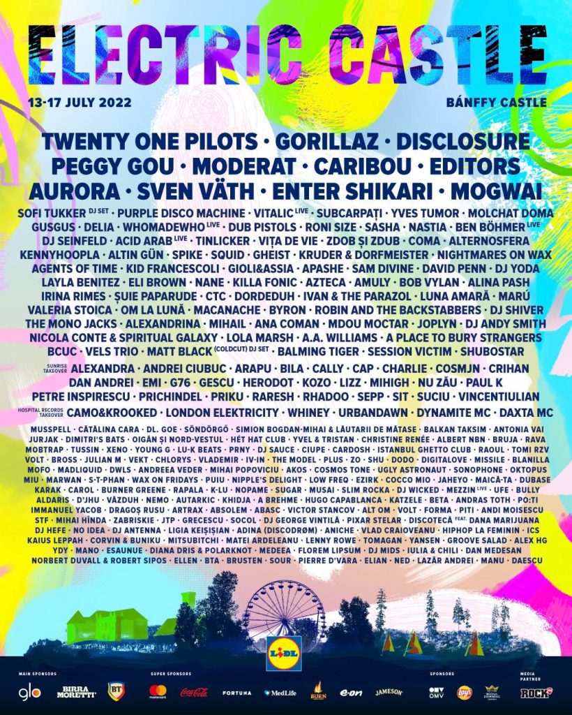 Electric Castle 2022 Lineup