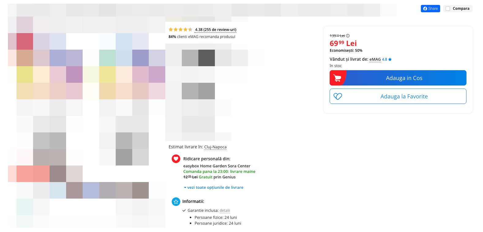 Falsely advertised delivery dates.