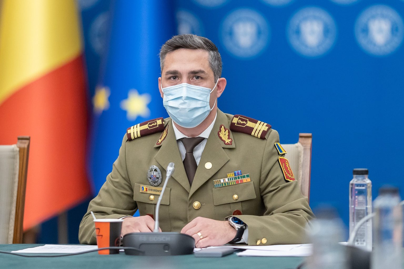 Press conference given by Valeriu Gheorghiță, President of the National Committee for Coordination of Activities on Vaccination against SARS-CoV-2 (CNCAV), and Andrei Baciu, Secretary of State in the Ministry of Health, Vice President of CNCAV