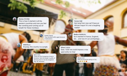 Racist and Xenophobic comments posted by Cluj residents across multiple Facebook posts celebrating Africa Day and Cluj Days