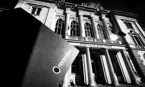 Recorder Investigation and Cluj-Napoca Courthouse.